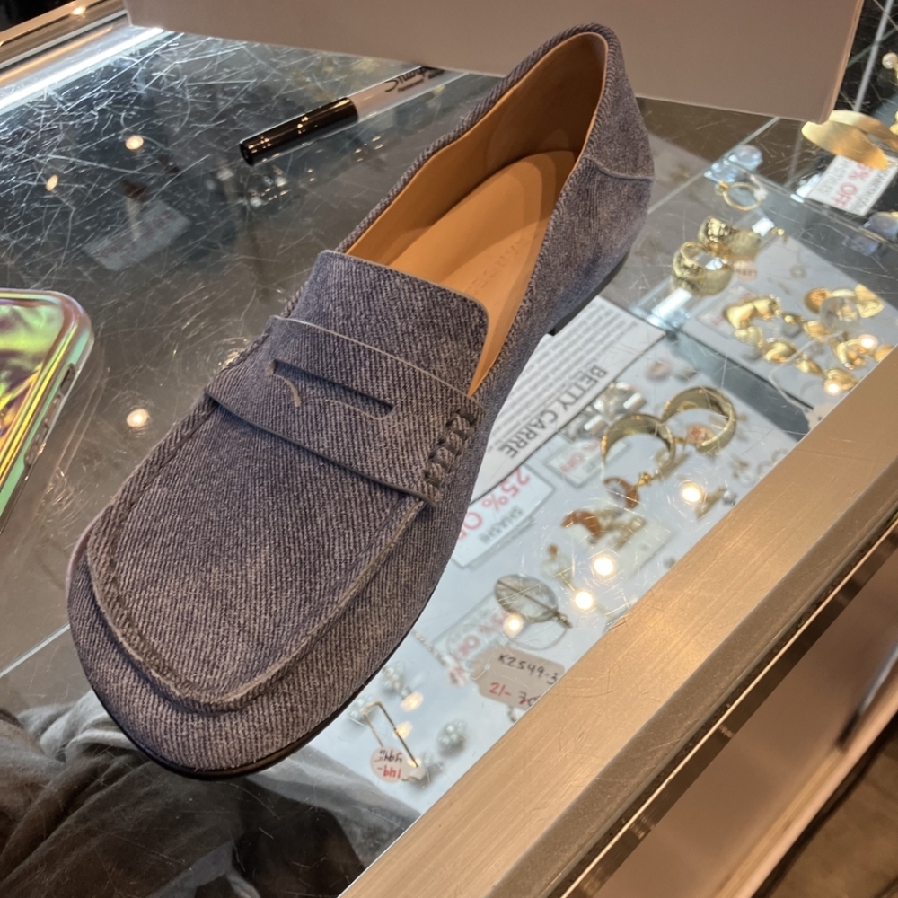 Dear Frances Women's Blue Loafers